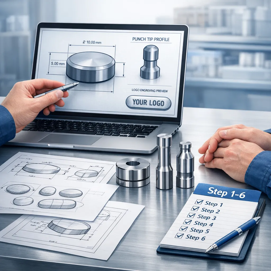 How to order custom tablet tooling — step-by-step guide by EMMKAY INDUSTRIES