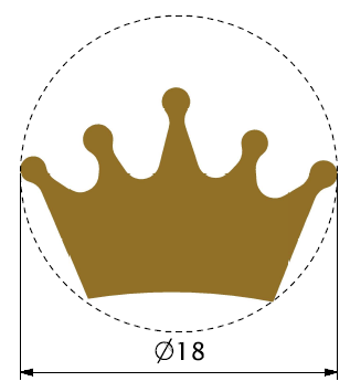 Crown shape tablet die CAD drawing — EMMKAY INDUSTRIES