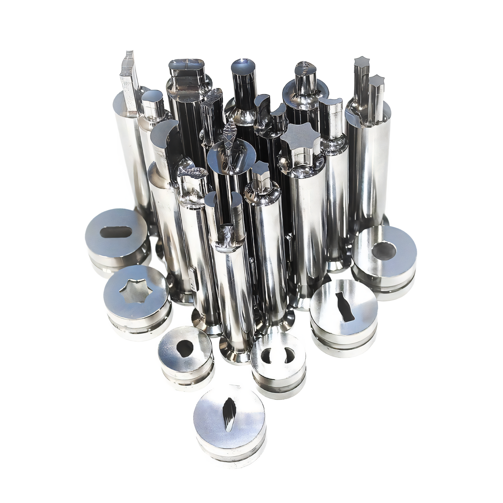 Multi-tip tablet punches manufactured by EMMKAY INDUSTRIES Delhi