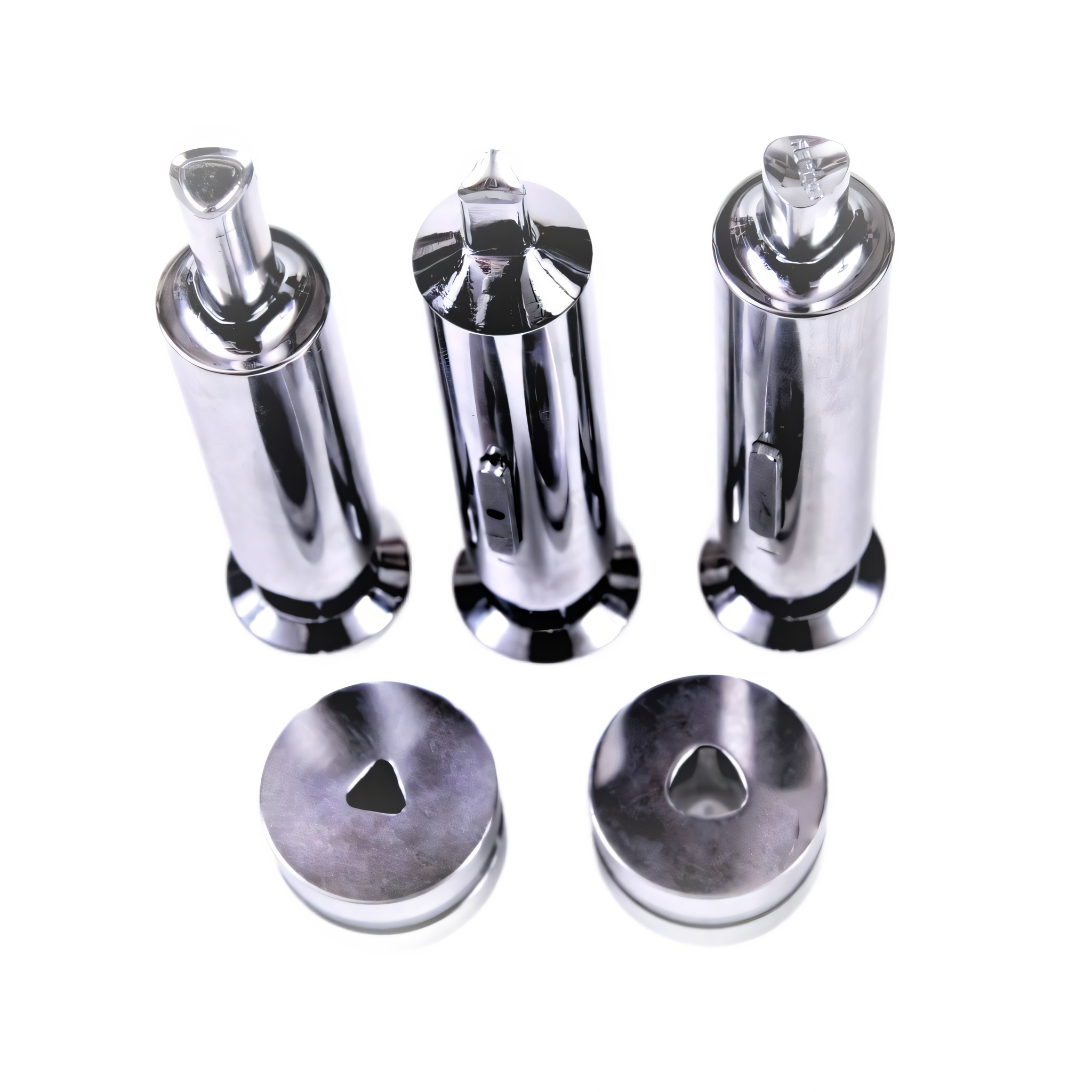 Triangle tablet dies and punches manufactured by EMMKAY INDUSTRIES Delhi